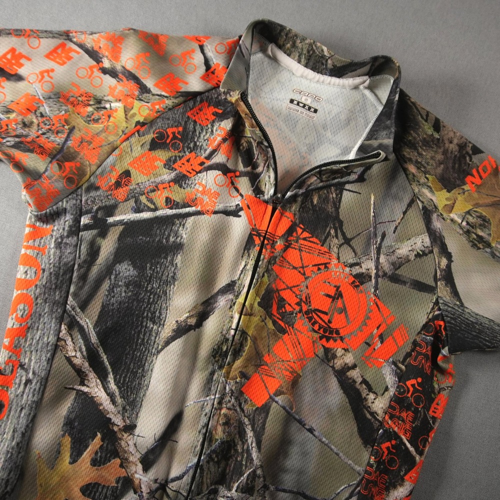 Capo Camo Neon Graphics Men Cycling Jersey Mens S Norcal Bike